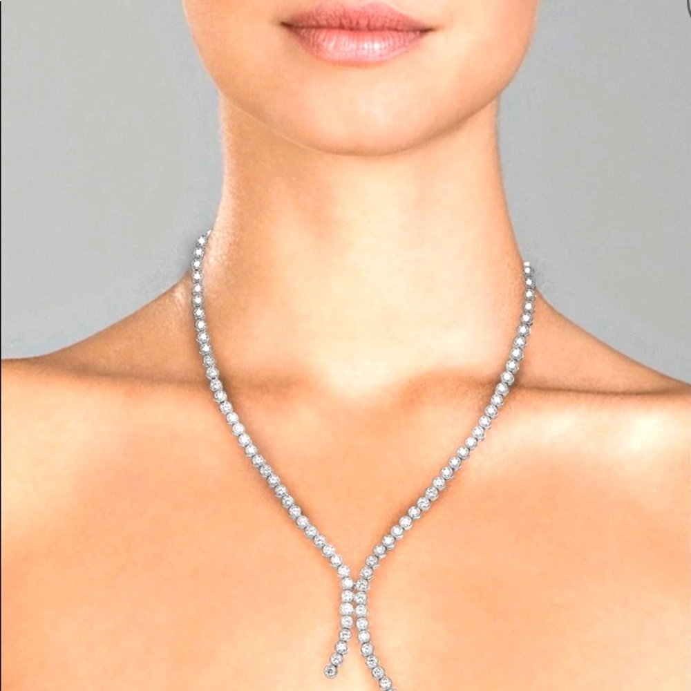 Genevive Tennis Necklace